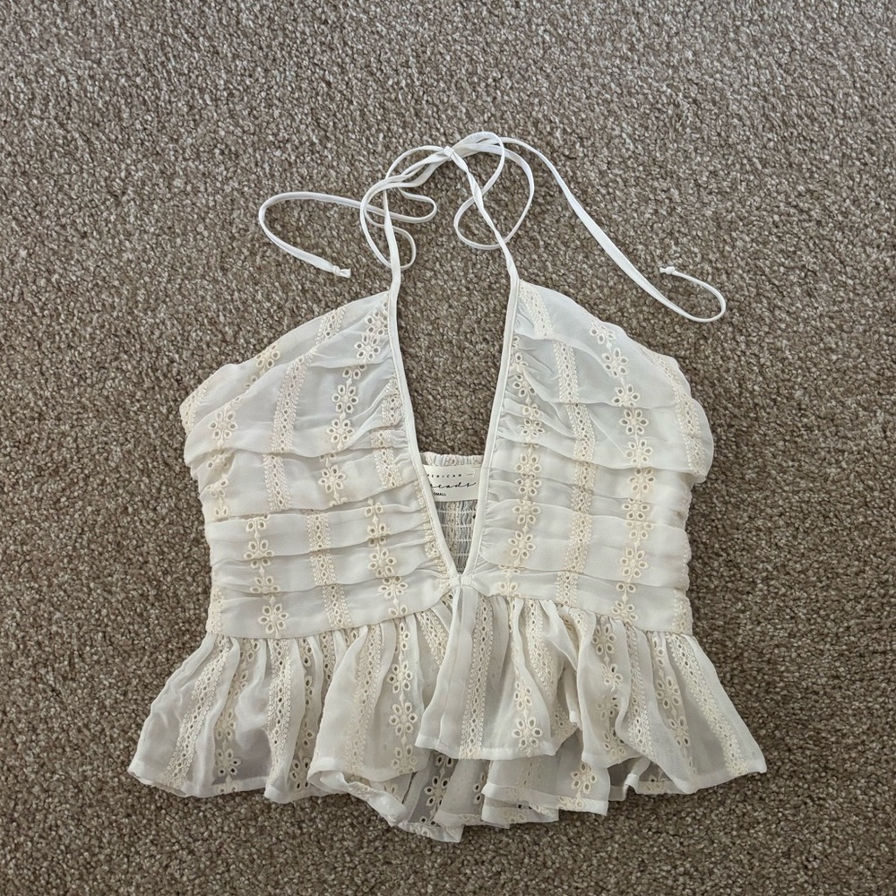 American Threads Eyelet Halter